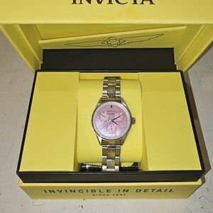 Invicta Women's Watch - Angel Quartz Pink Mother of Pearl